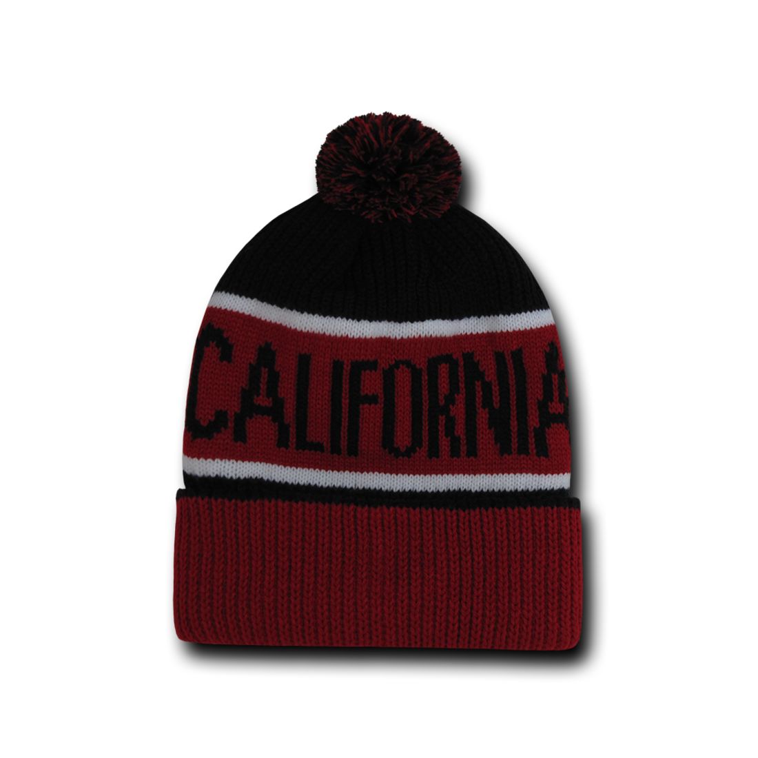 Cuglog K038 Cotopaxi Knit Pom Pom Beanies Hats Fuzzy Ball Winter Ski Caps