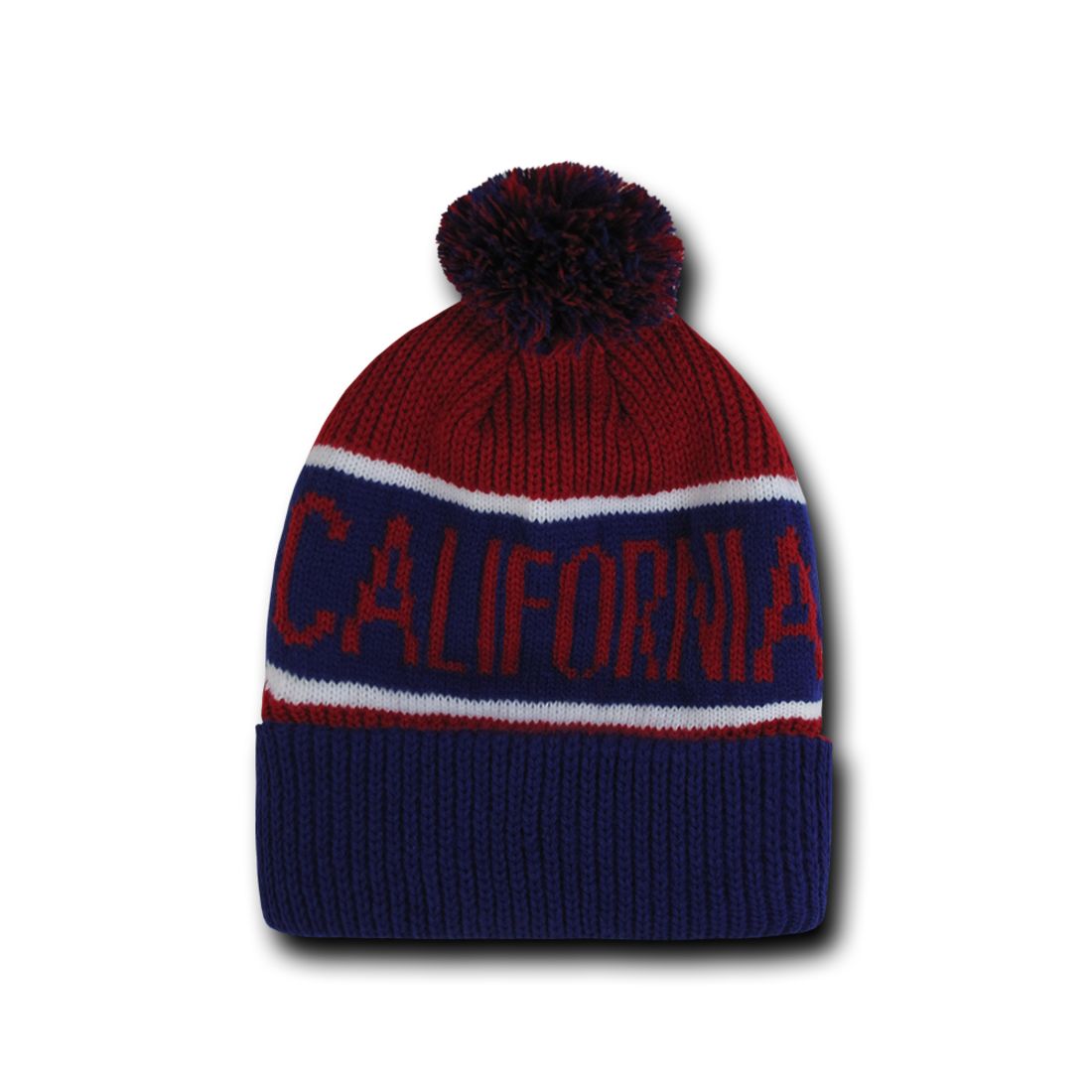 Cuglog K038 Cotopaxi Knit Pom Pom Beanies Hats Fuzzy Ball Winter Ski Caps