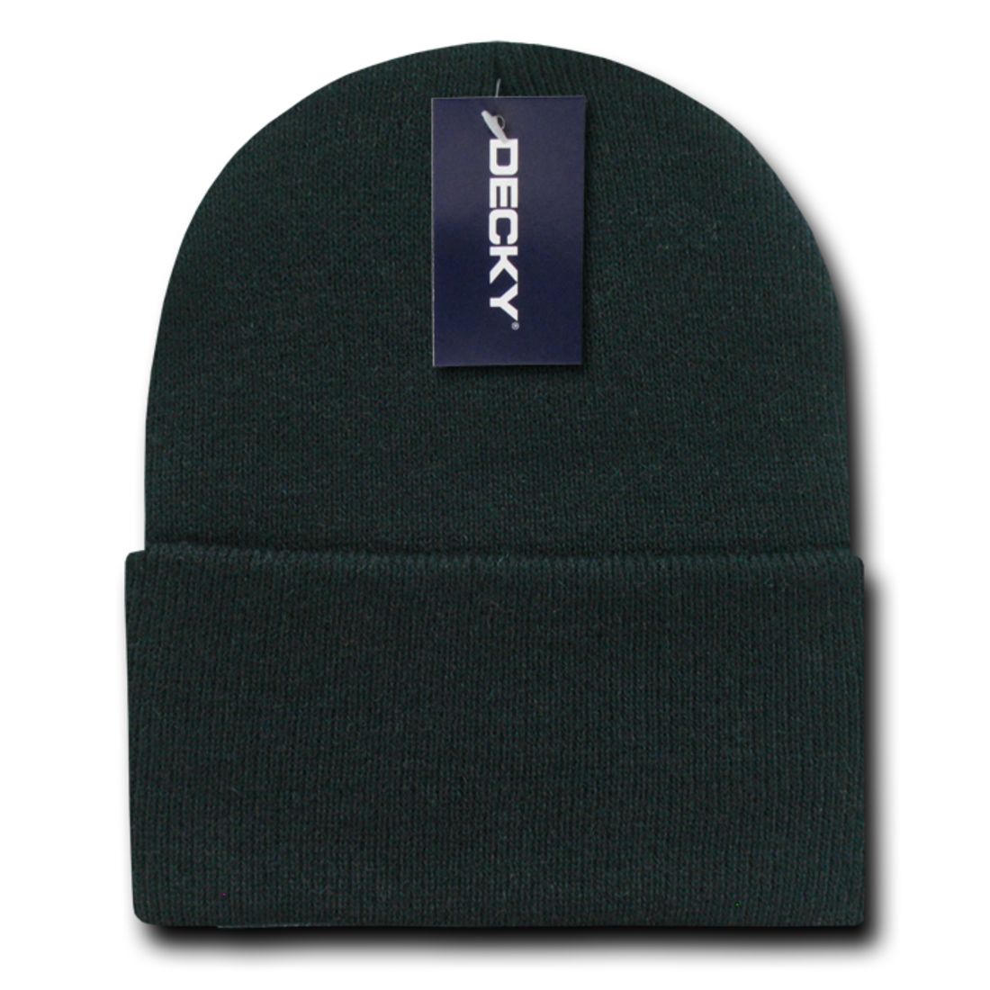 Decky KC Short Cuffed Knit Beanies Hats Winter Warm Ski Skull Caps Blank