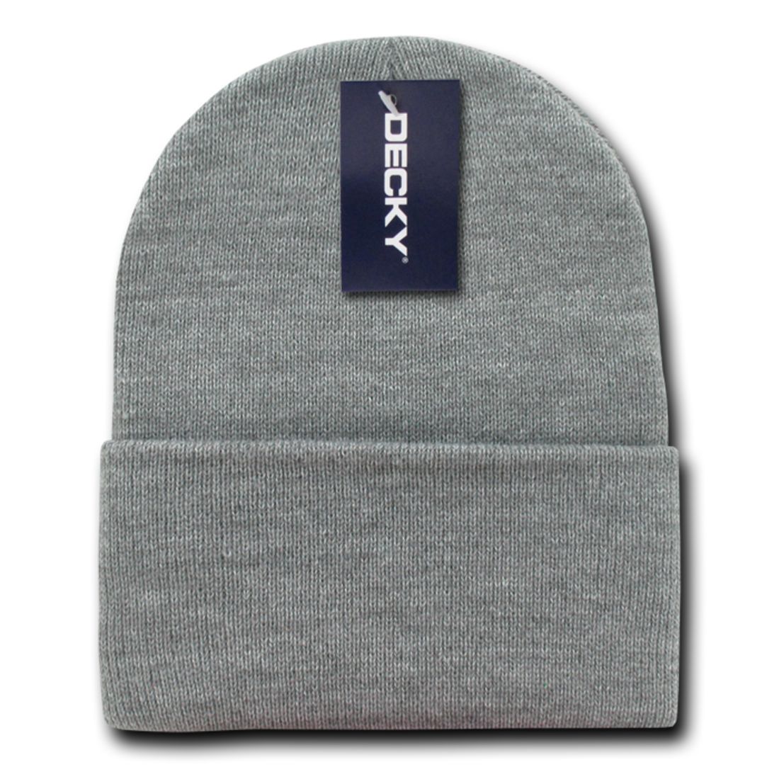 Decky KC Short Cuffed Knit Beanies Hats Winter Warm Ski Skull Caps Blank