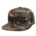 Nothing Nowhere N15 Camouflage City Logo Snapback Hats 6 Panel Flat Bill Caps