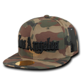 Nothing Nowhere N15 Camouflage City Logo Snapback Hats 6 Panel Flat Bill Caps