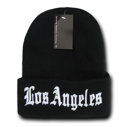 Nothing Nowhere N21 City Cuffed Long Beanies Hats Winter Warm Ski Skull Caps Snug
