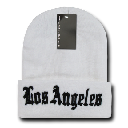Nothing Nowhere N21 City Cuffed Long Beanies Hats Winter Warm Ski Skull Caps Snug