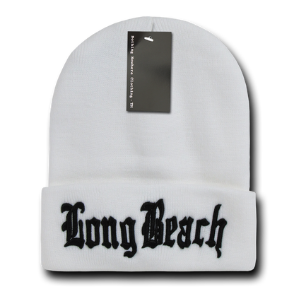 Nothing Nowhere N21 City Cuffed Long Beanies Hats Winter Warm Ski Skull Caps Snug