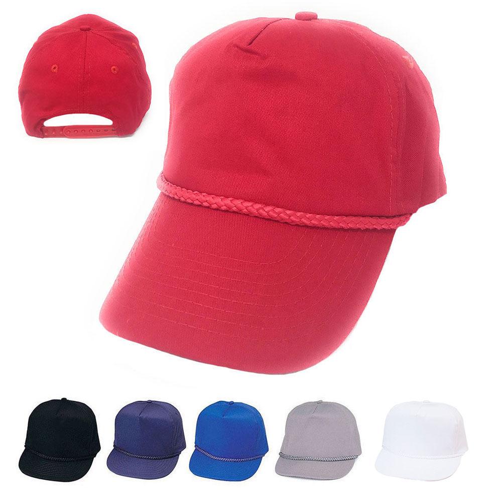 1 Dozen Boys Girls Kids Youth Size Cotton 5 Panel Baseball Hats Caps Wholesale Bulk-Casaba Shop